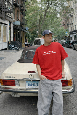 City Off Domes Not Common Red T-shirt