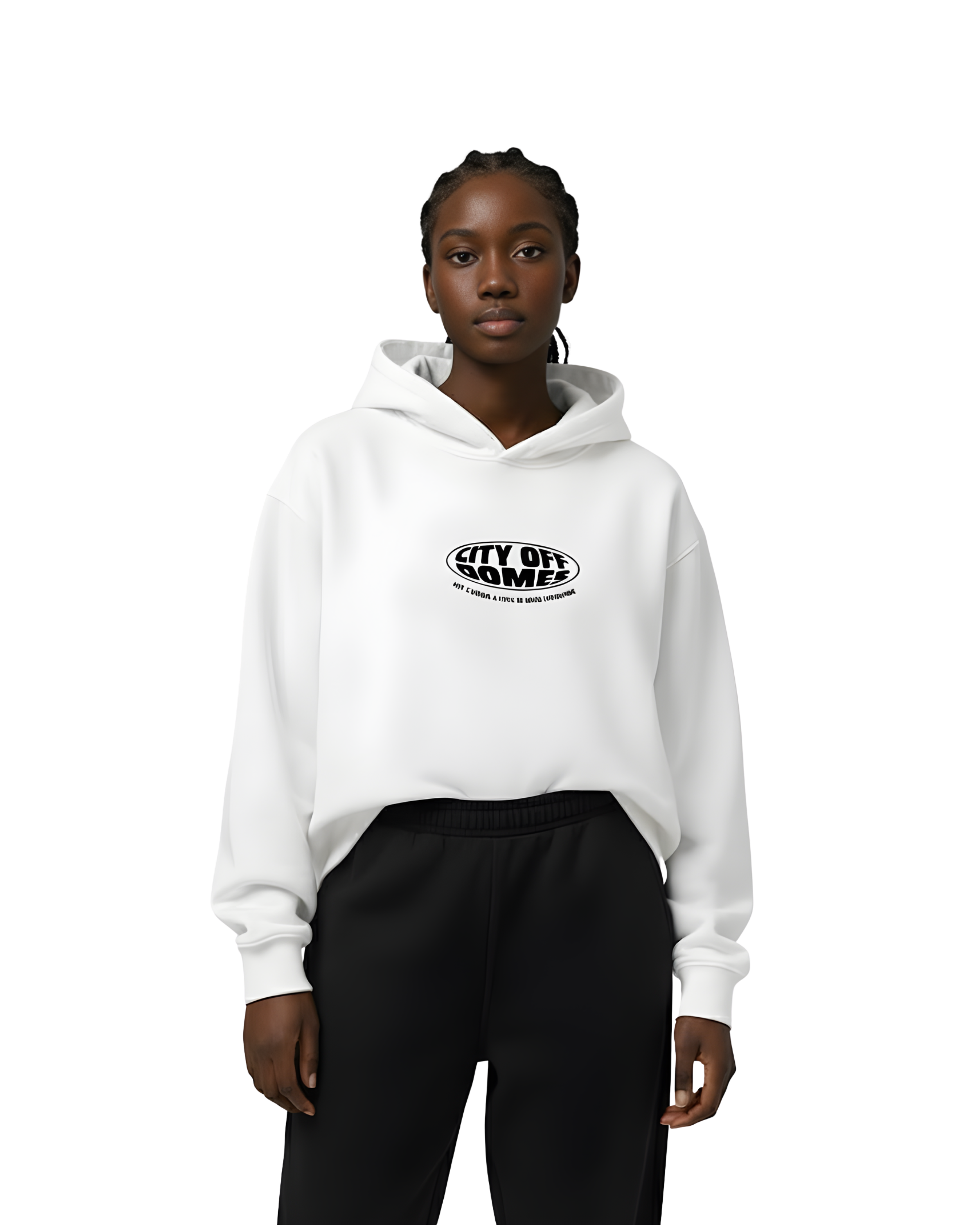 THE WINNER WHITE HOODIE