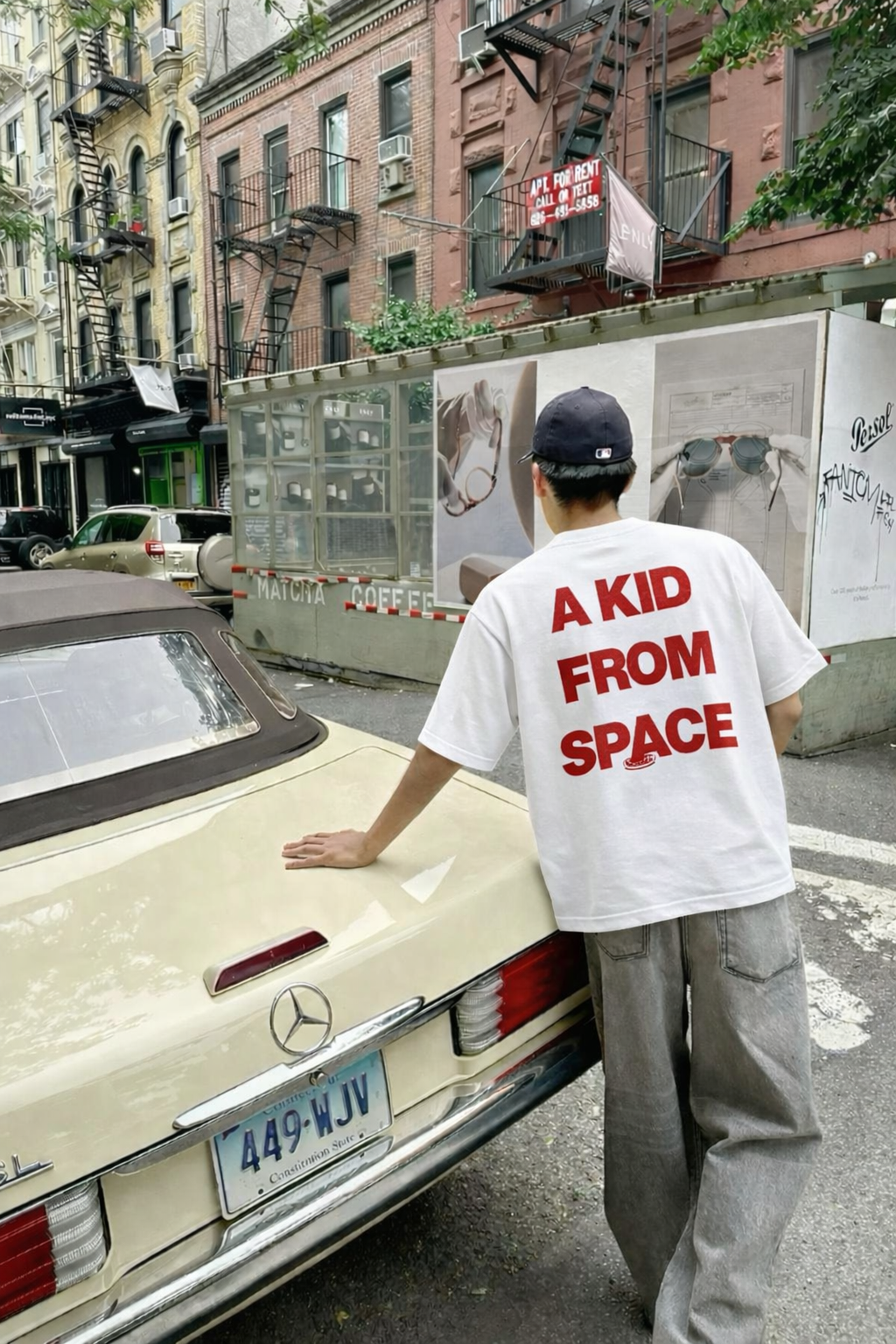 City Off Domes From Space White  T-shirt