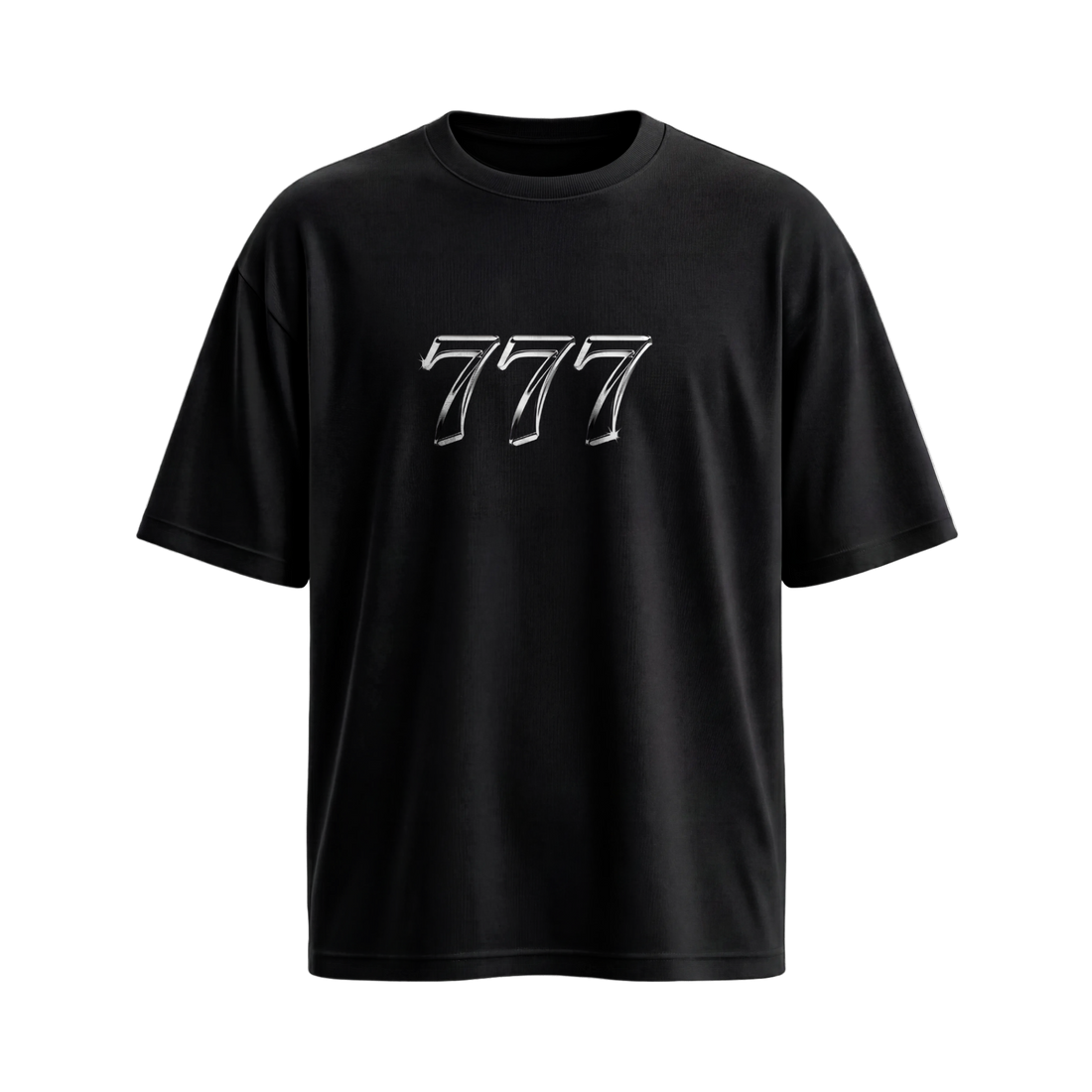 City Off Domes Triple 7 Black T-Shirt