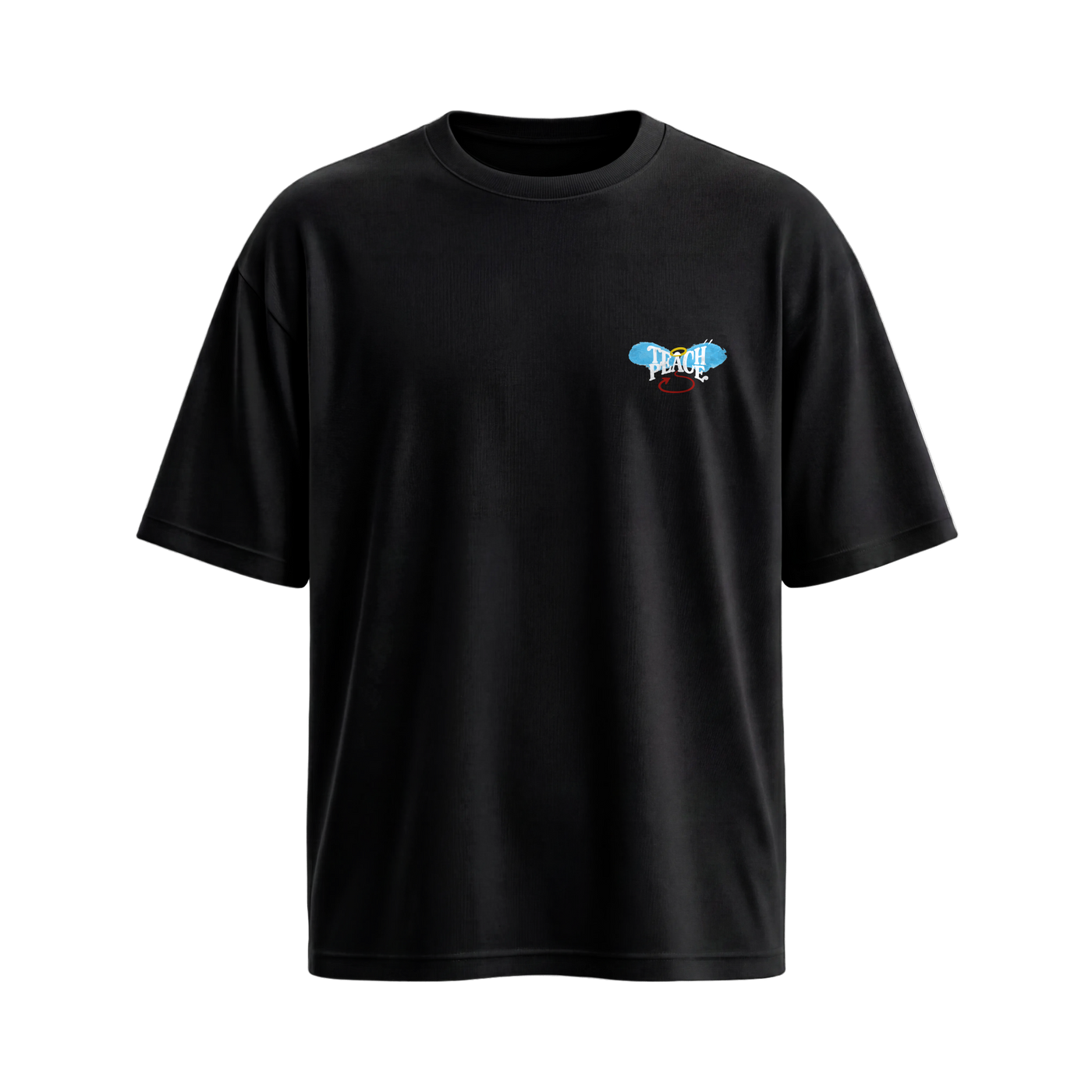 City Off Domes Peace Black T-Shirt