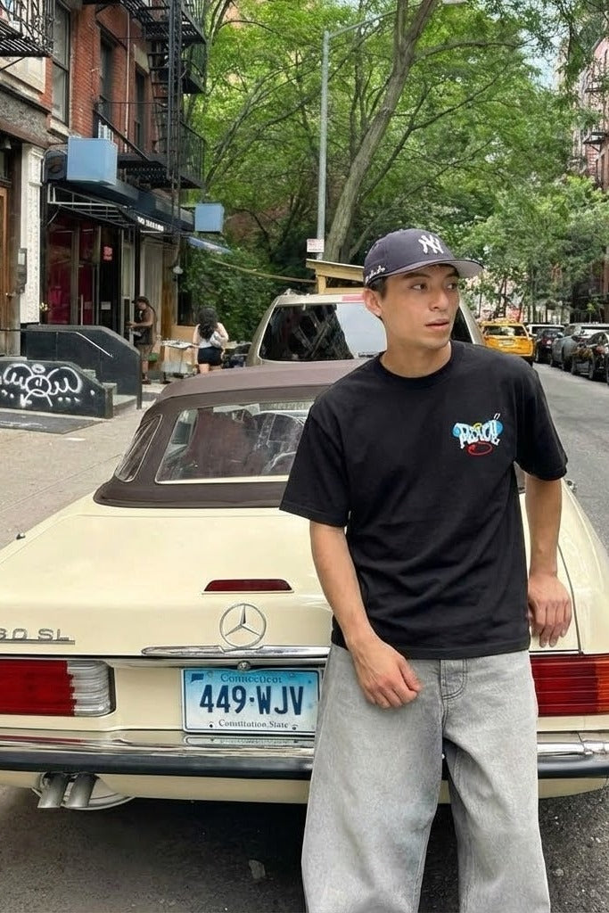 City Off Domes Peace Black T-Shirt
