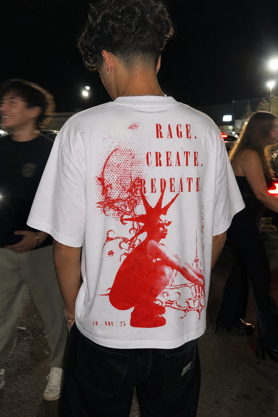 City Off Domes Rage Create White T-Shirt