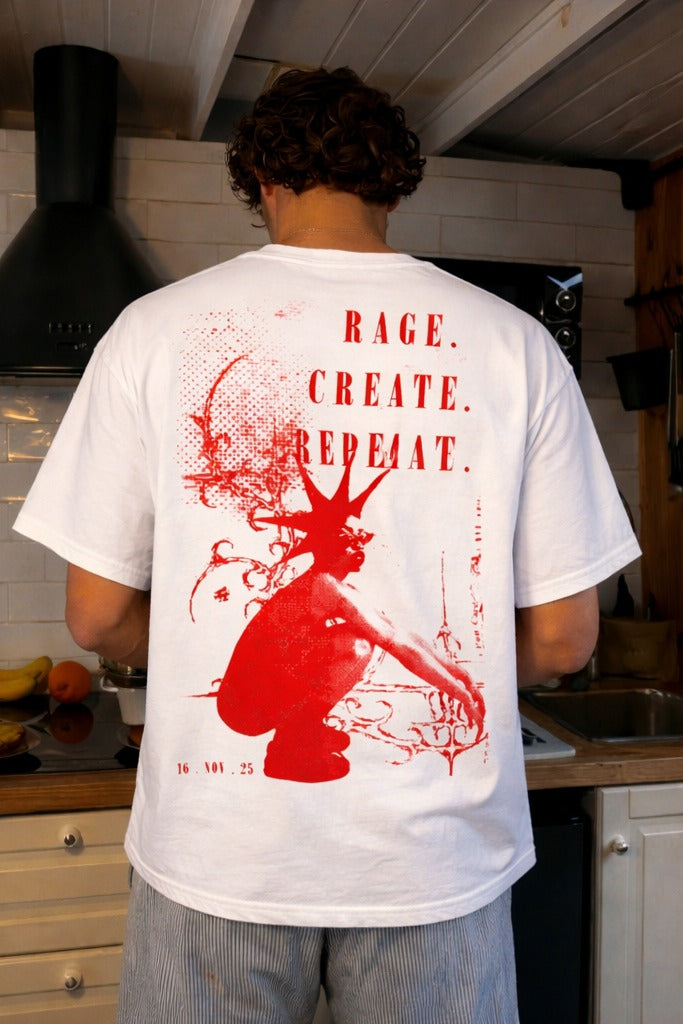 City Off Domes Rage Create White T-Shirt