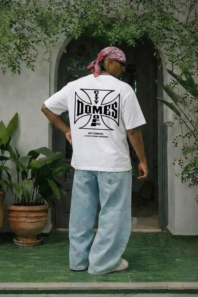 City Off Domes Not Common White T-Shirt