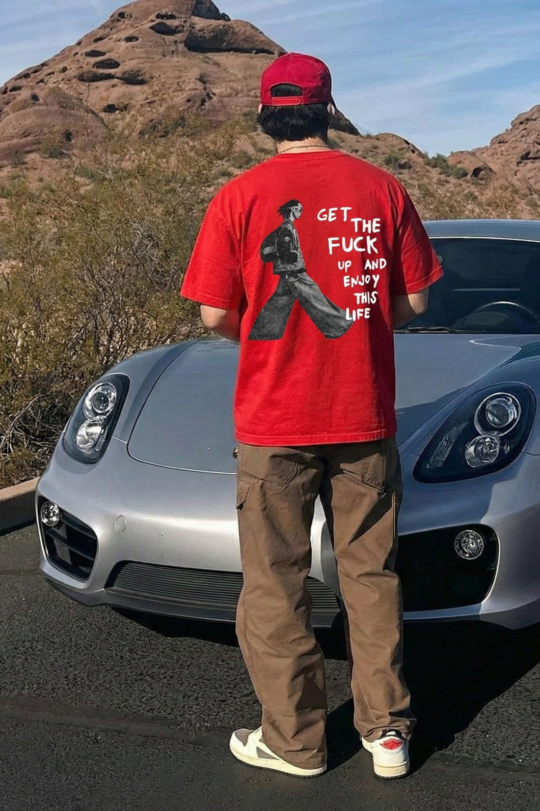 City Off Domes Rise Mode Red T-Shirt