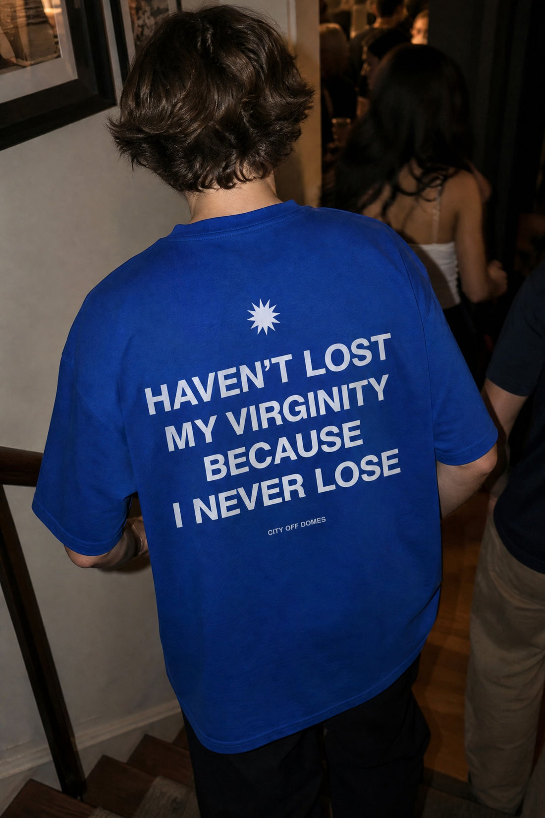 City Off Domes Faith Driven Blue T-Shirt