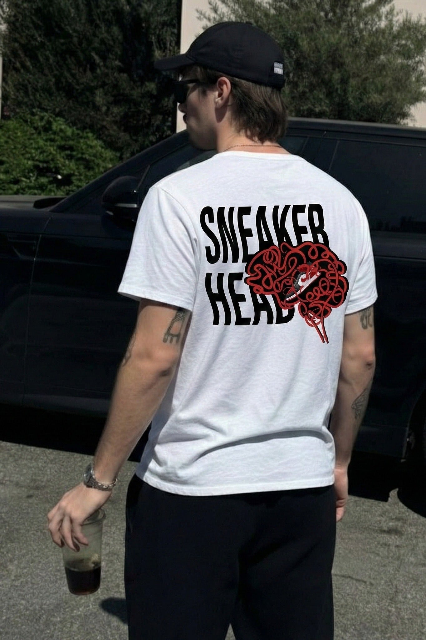 City Off Domes Hustle Brain White T-Shirt