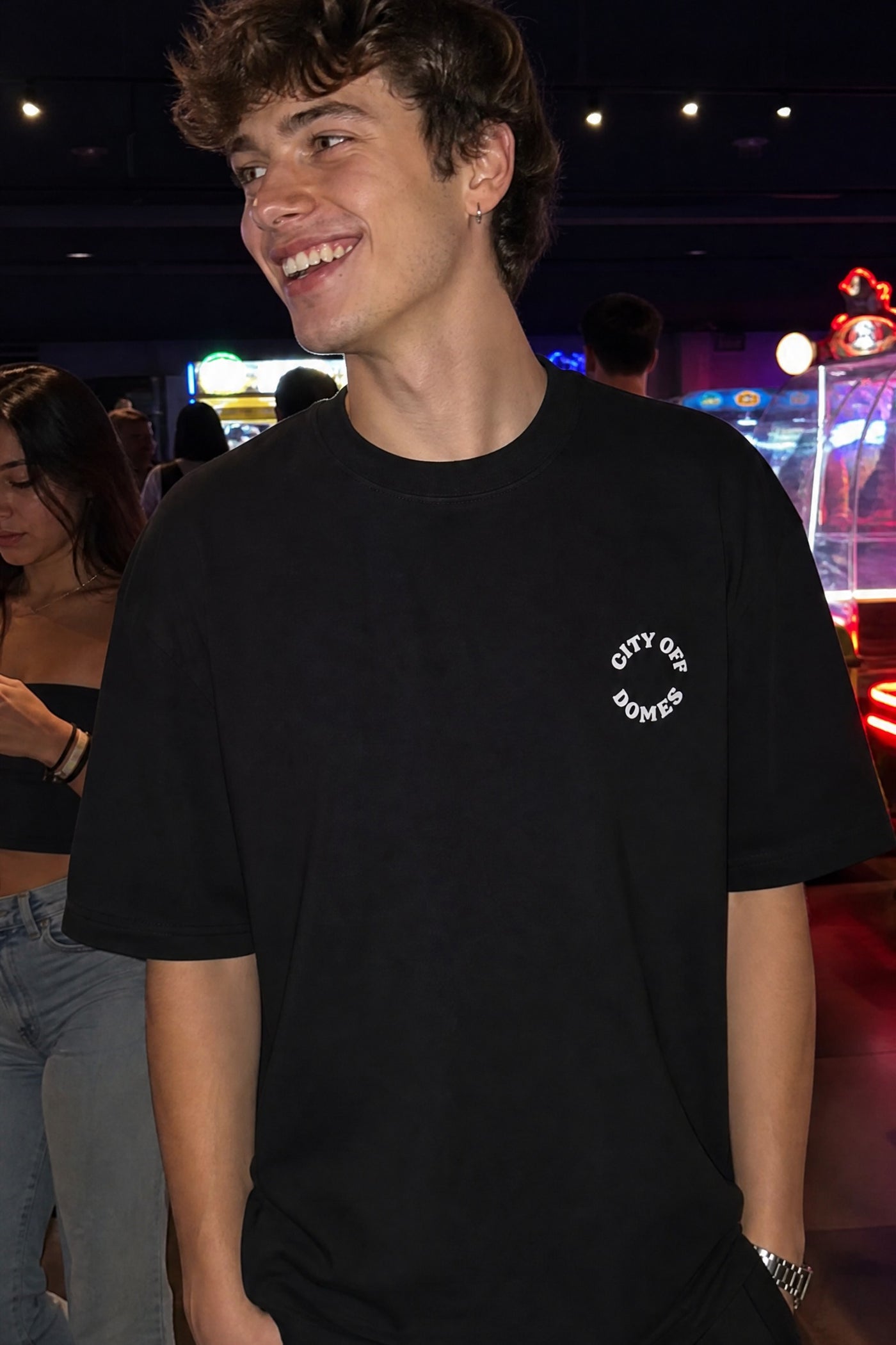 City Off Domes Dome Era Black T-Shirt