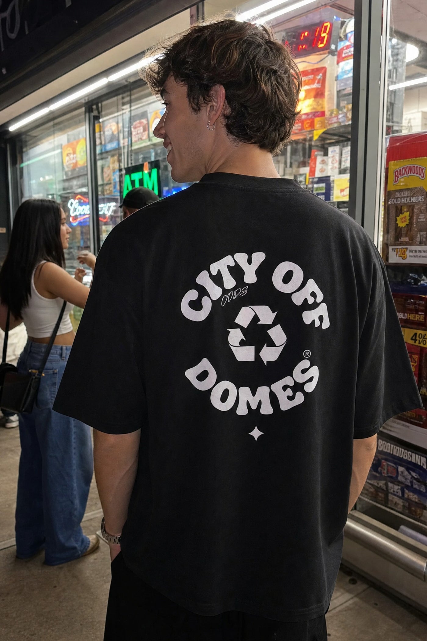 City Off Domes Dome Era Black T-Shirt