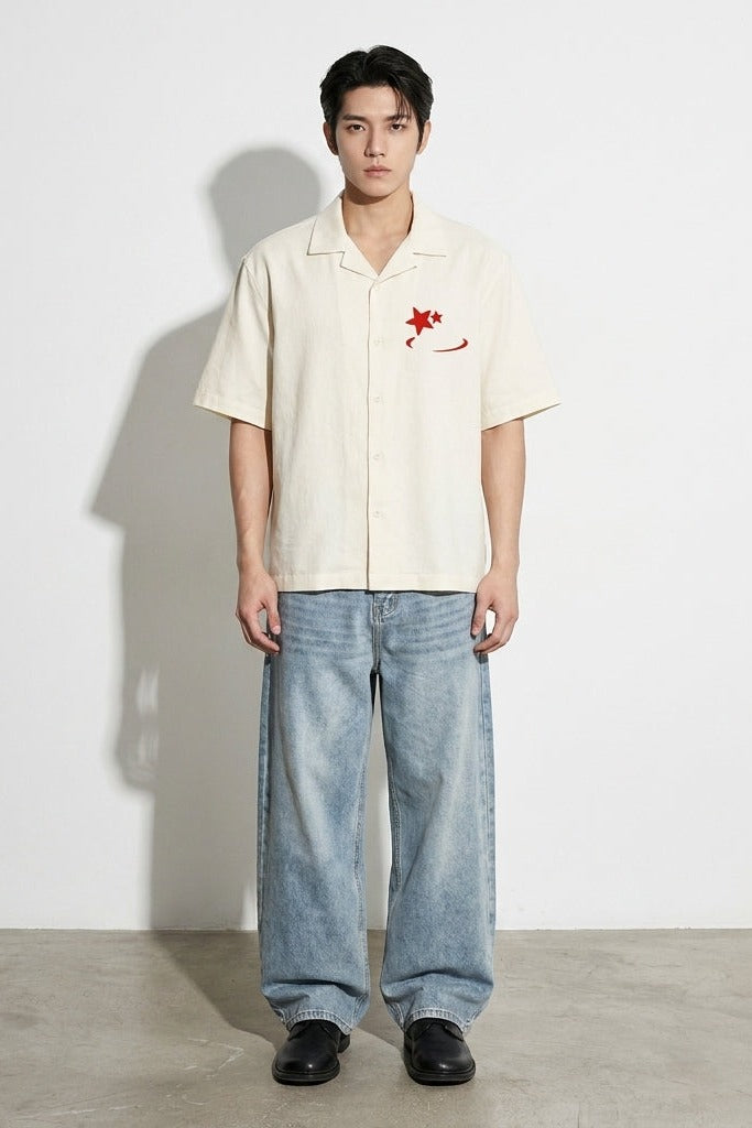 City Off Domes Vault Series White Bowling Shirt