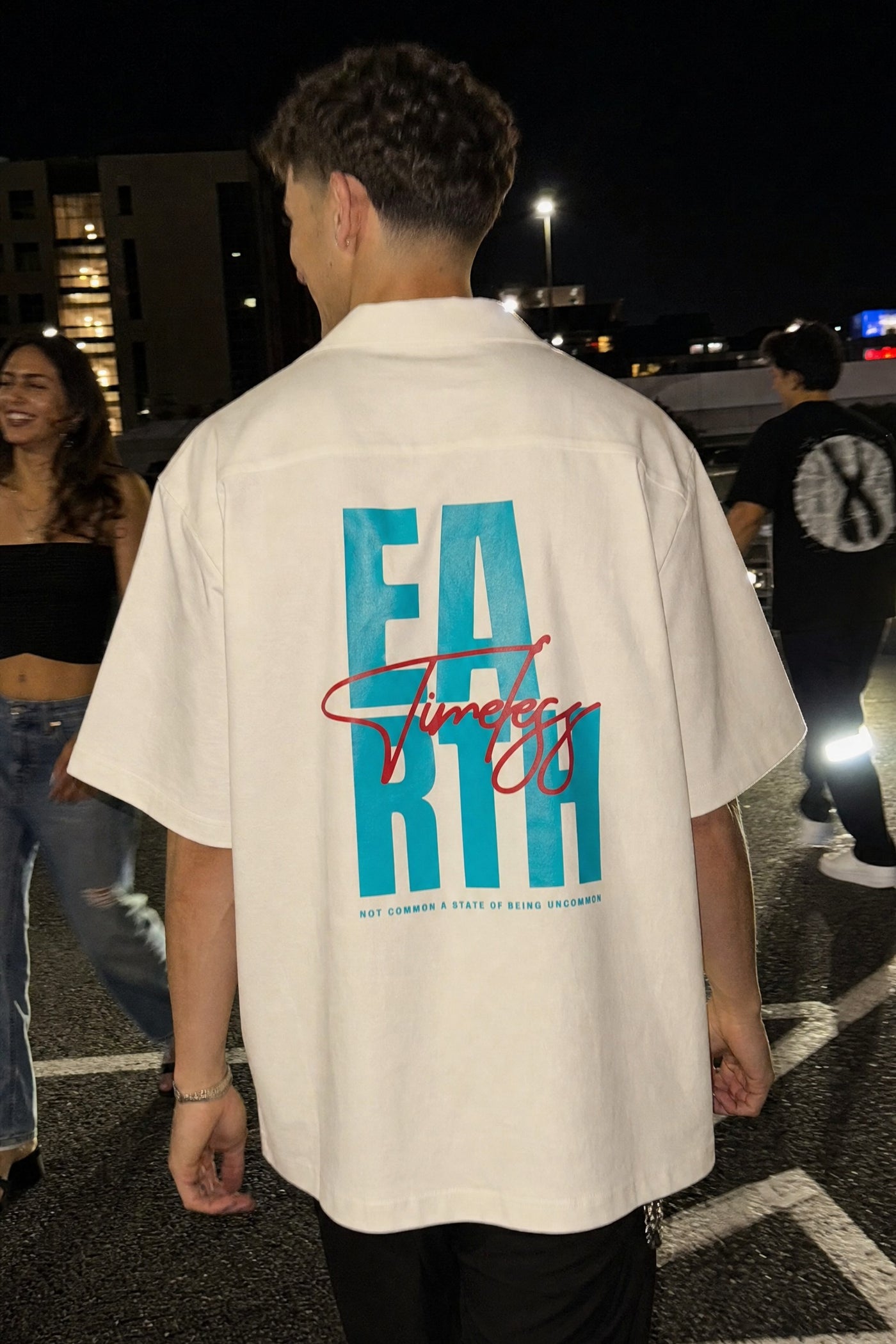 City Off Domes Elevate Daily White Bowling Shirt