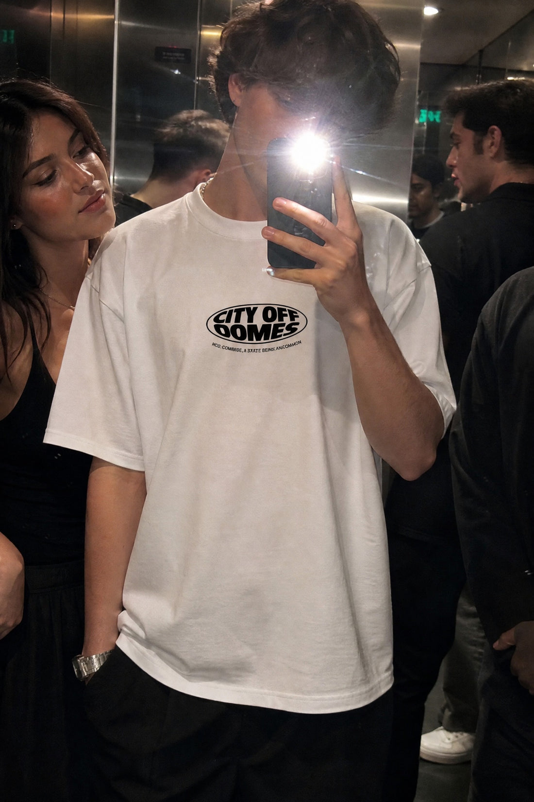 City Off Domes Everyday Blank White Tee