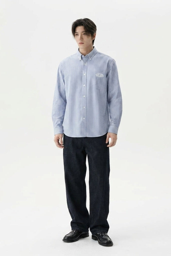 City Off Domes Limitless High Blue Stripe Shirt