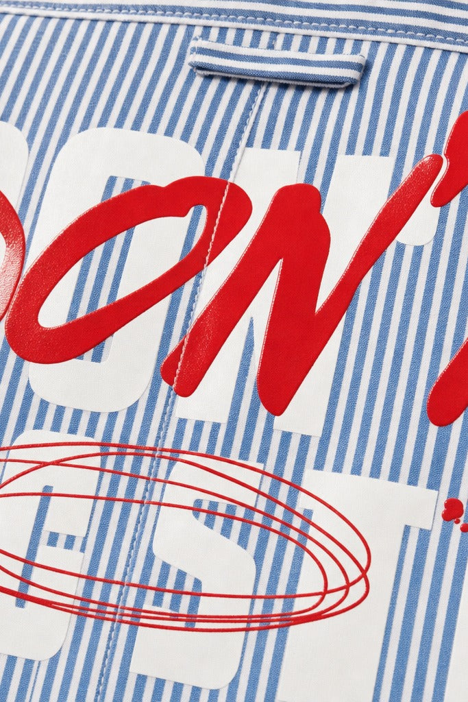 City Off Domes Your Energy Blue Stripe Shirt