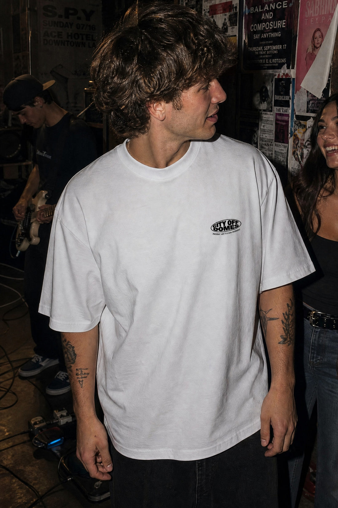 City Off Domes Bad Energy White T-Shirt