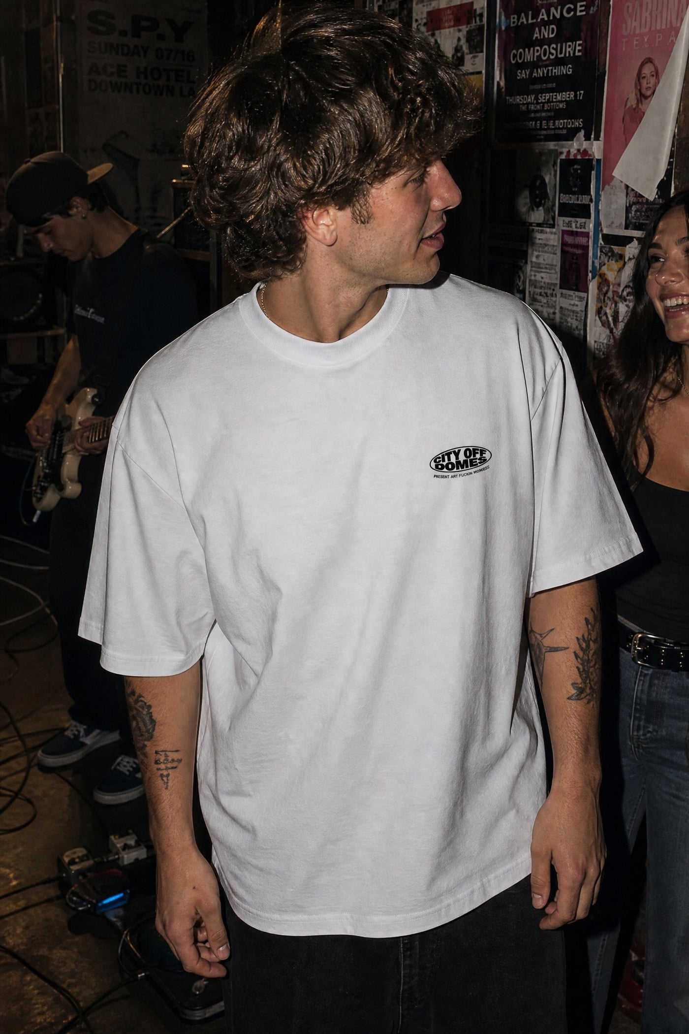 City Off Domes Bad Energy White T-Shirt