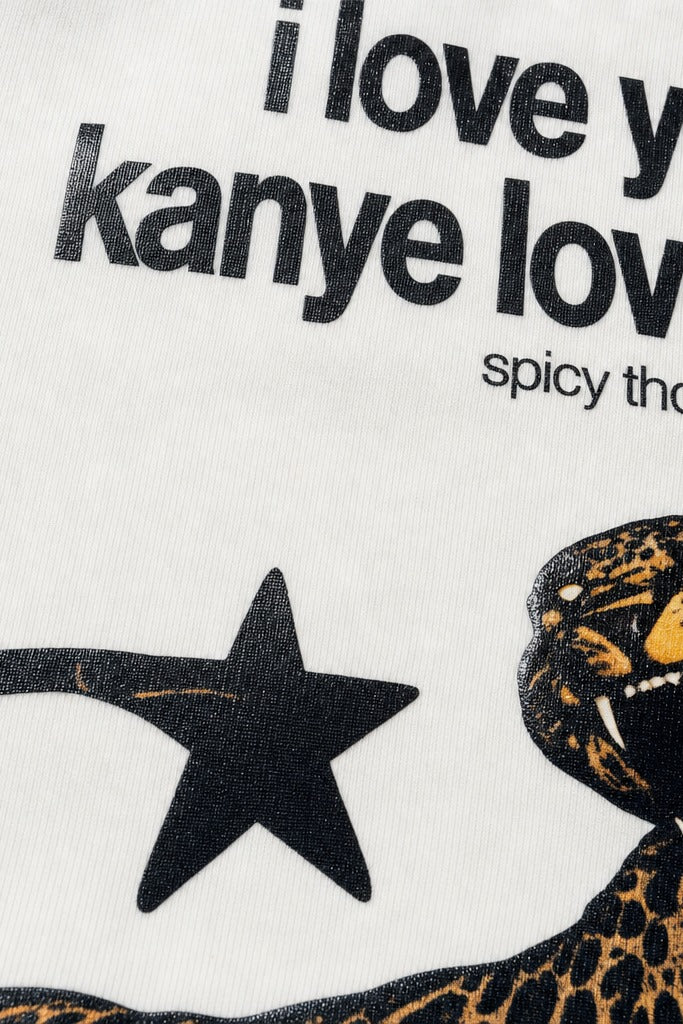 City Off Domes Kanye Love White T-Shirt