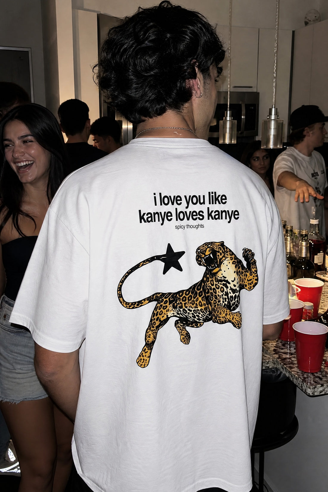 City Off Domes Kanye Love White T-Shirt