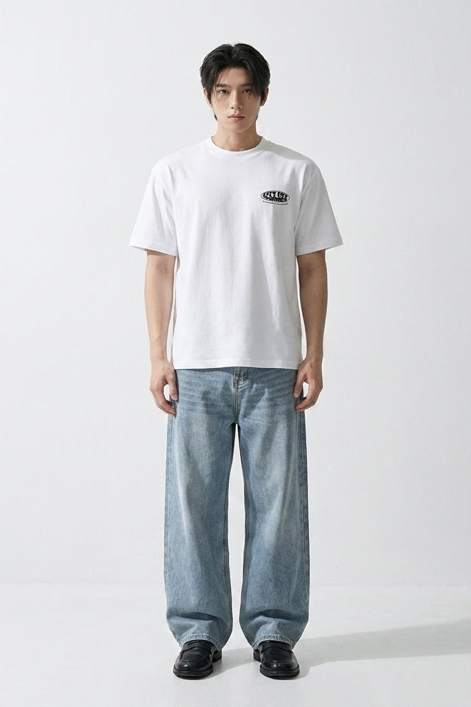 City Off Domes Make Sense White T-Shirt