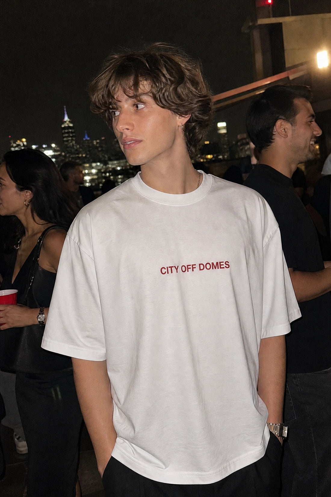 City Off Domes Millon Dollars White T-Shirt
