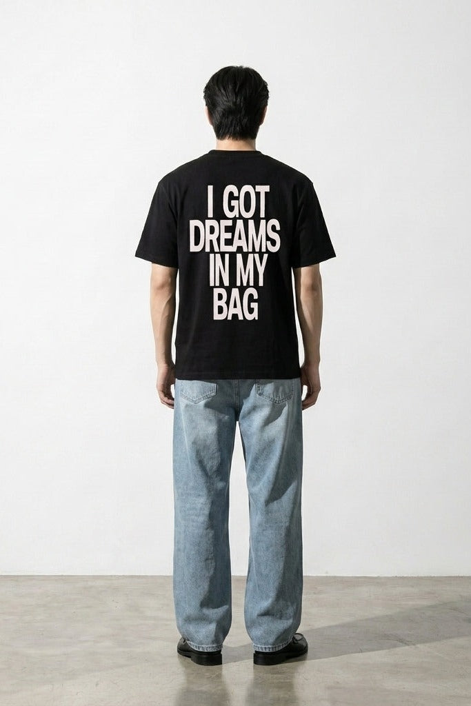 City Off Domes My Dreams Black T-Shirt