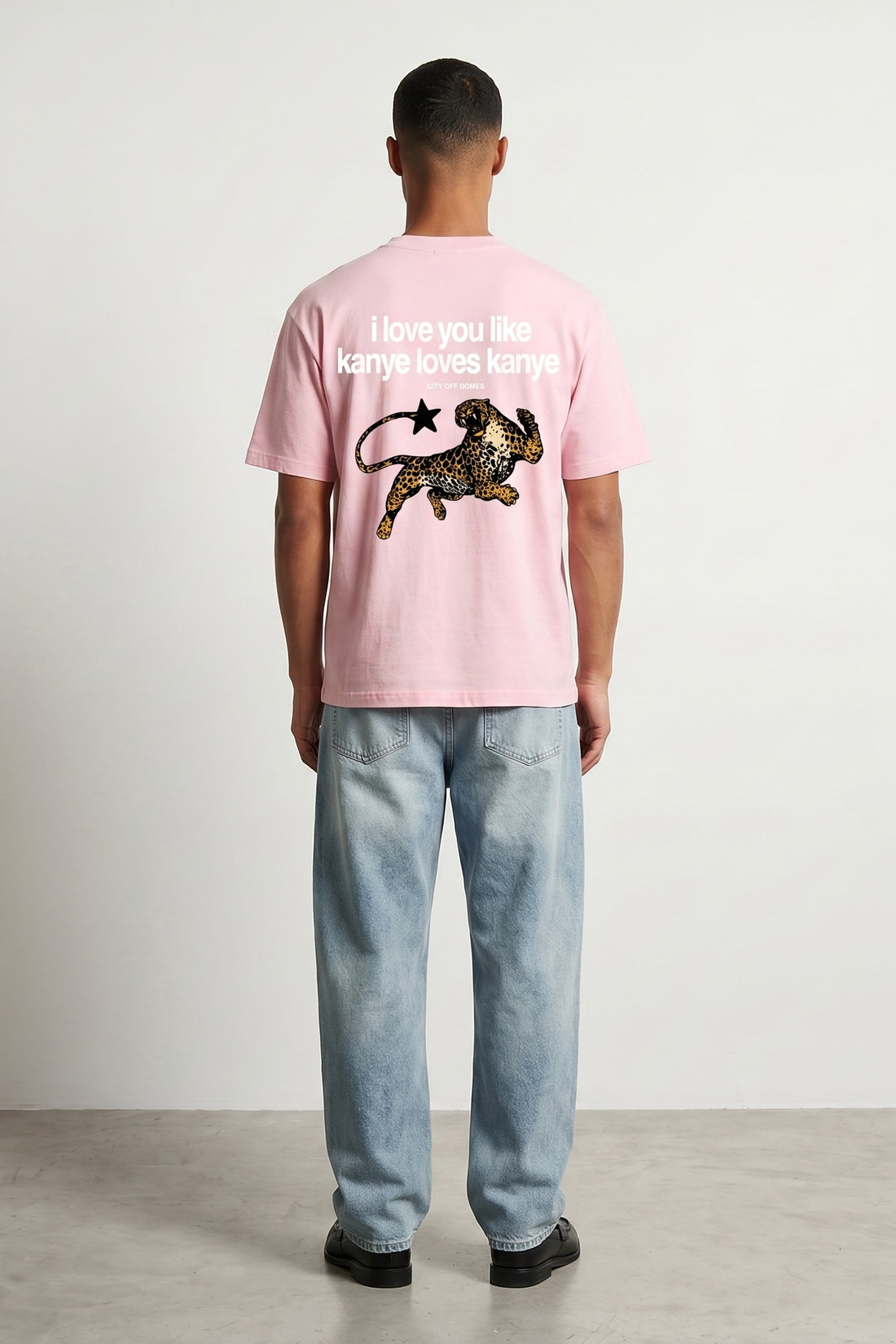 City Off Domes Kanye Love Pink T-Shirt