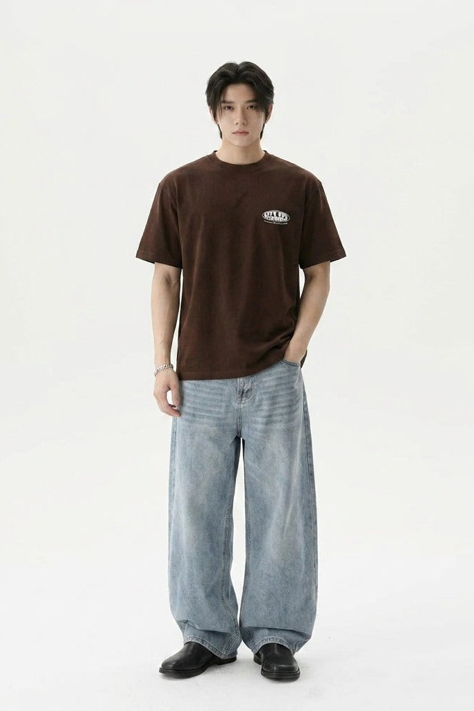 City Off Domes Make Sense Dark Brown T-Shirt