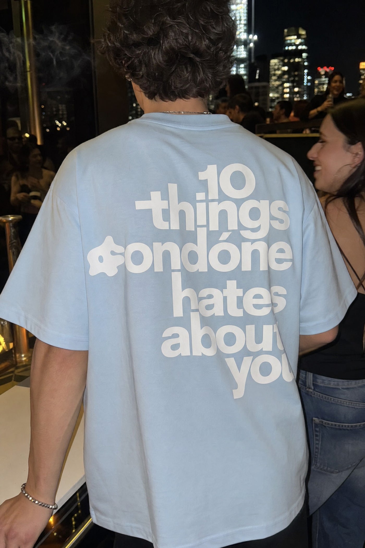 City Off Domes Vibe Factory Ice Blue T-Shirt