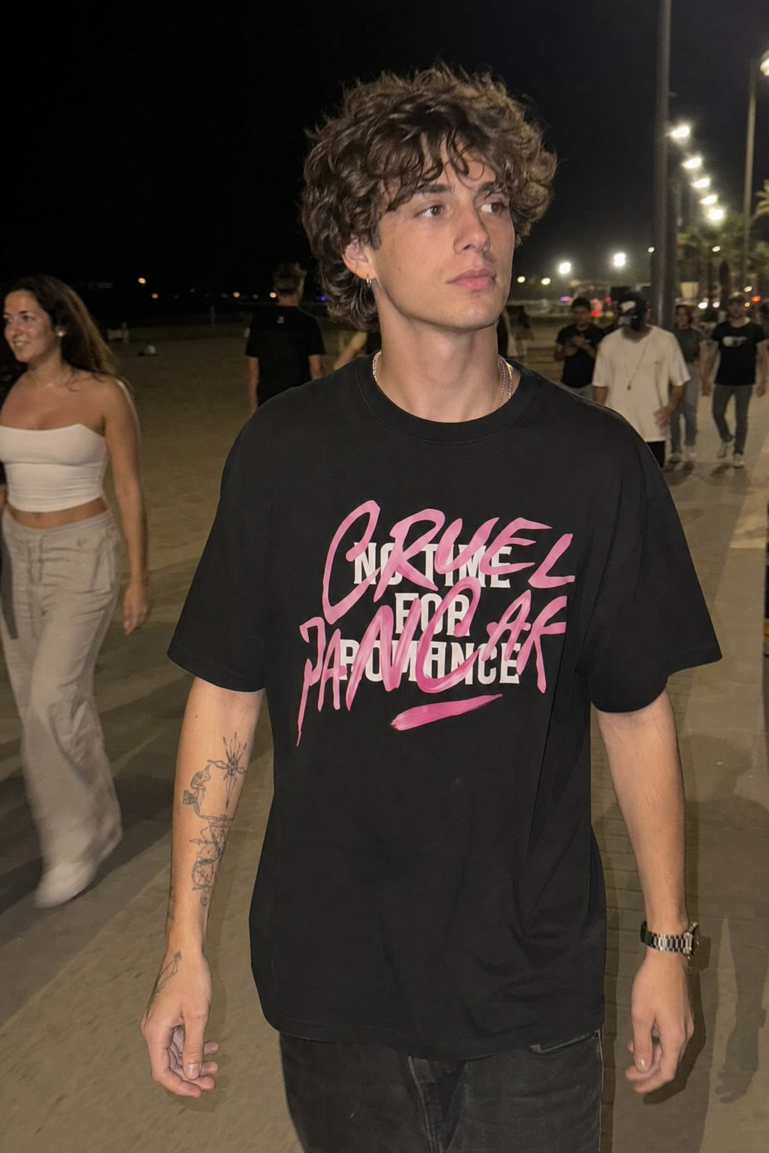 City Off Domes Subtle Storm Black T-Shirt
