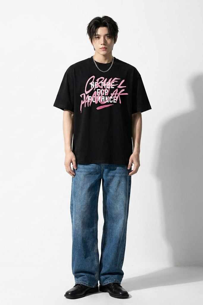 City Off Domes Subtle Storm Black T-Shirt