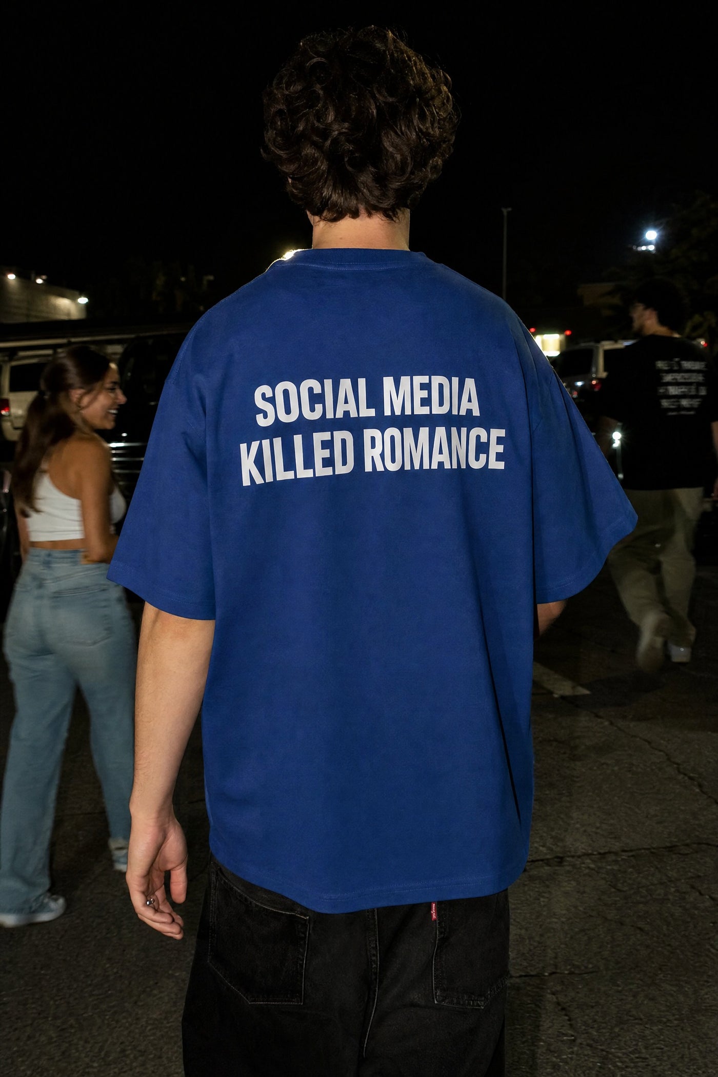 City Off Domes Old Romance Blue T-Shirt