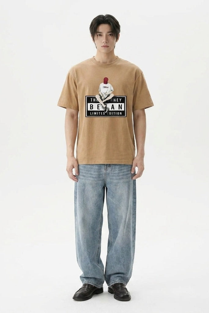 City Off Domes City of Noise Beige T-Shirt