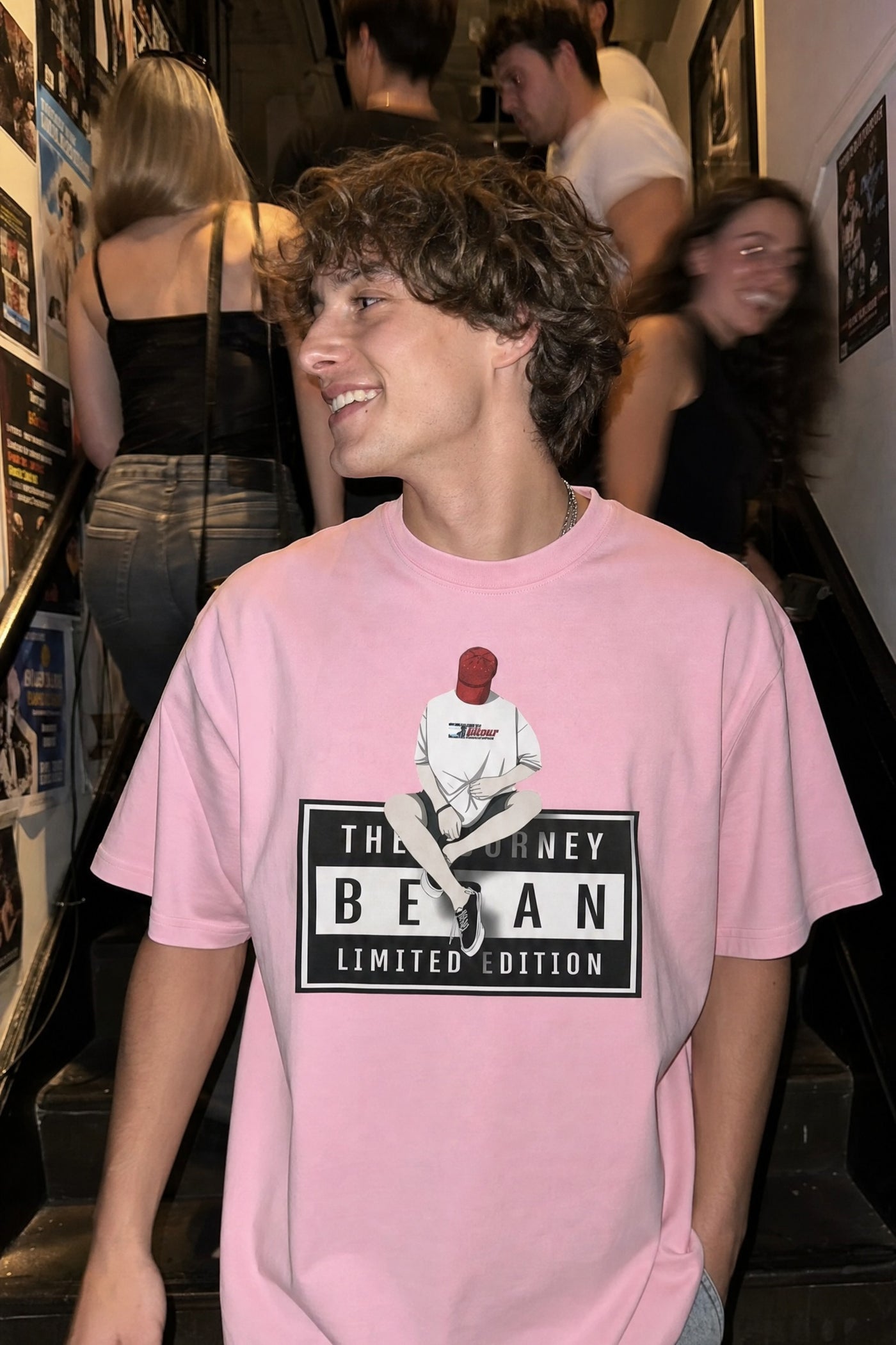 City Off Domes City of Noise Pink T-Shirt