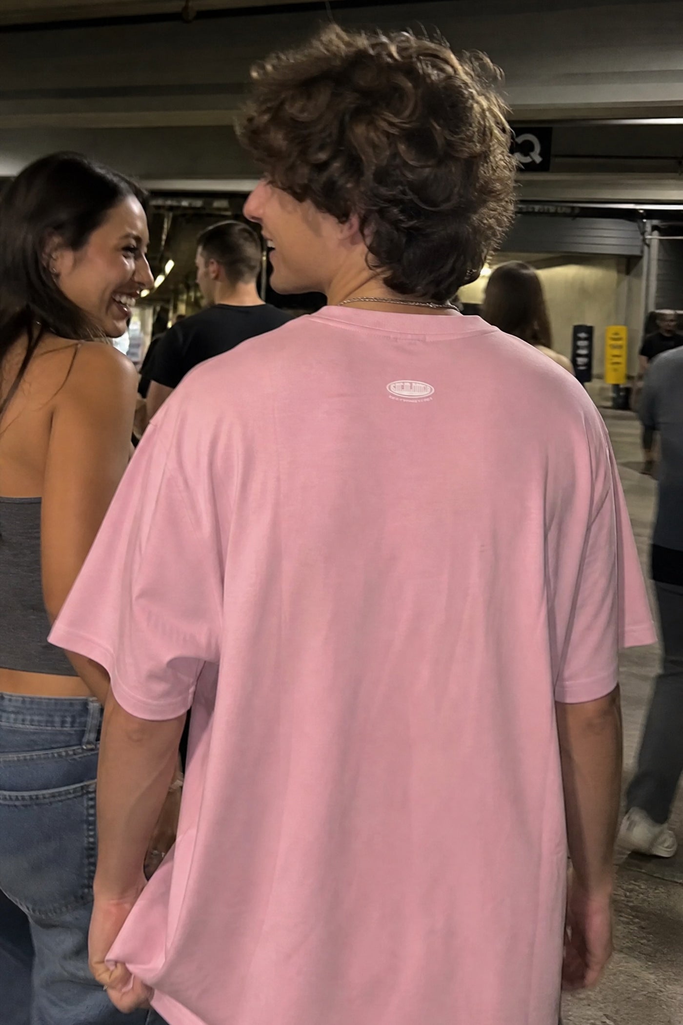 City Off Domes City of Noise Pink T-Shirt