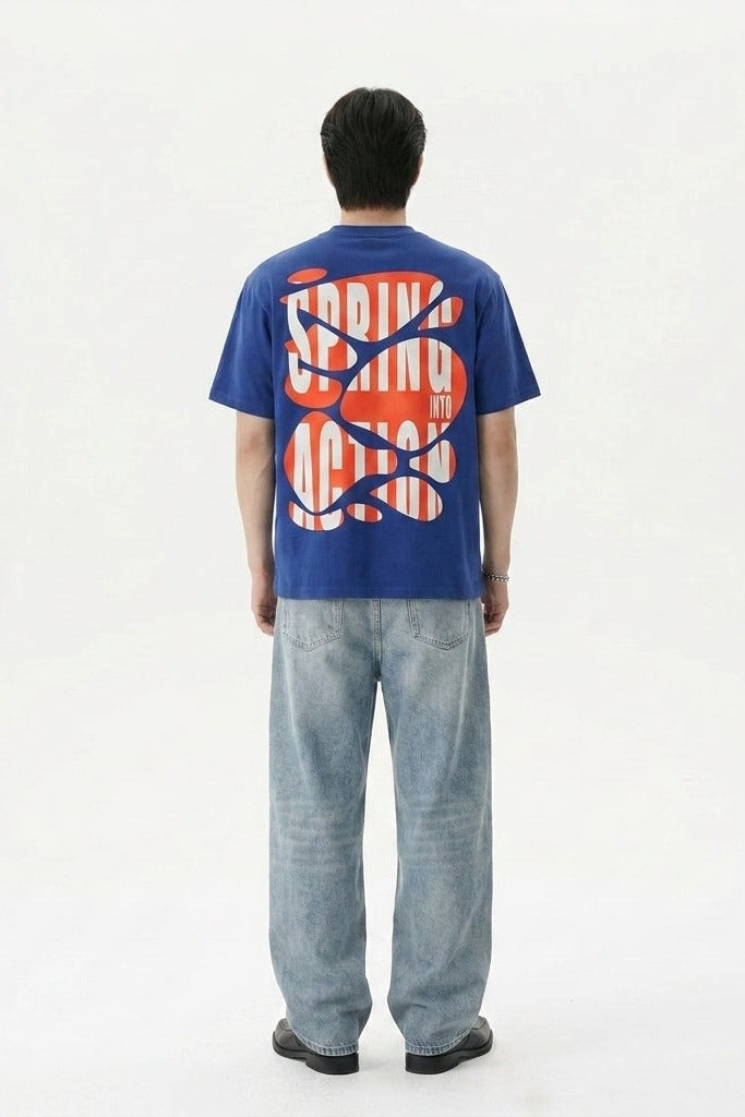 City Off Domes Gravity Drop Blue T-Shirt