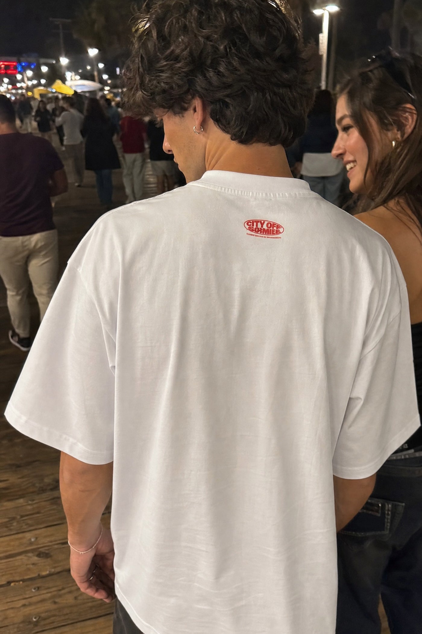 City Off Domes Mind Glitch White T-Shirt