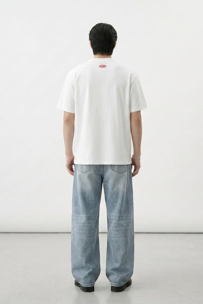 City Off Domes Mind Glitch White T-Shirt
