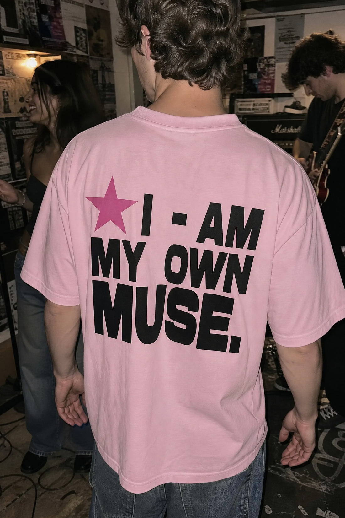 City Off Domes My Own Music Pink T-Shirt