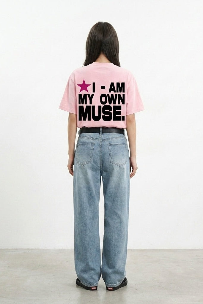 City Off Domes My Own Music Pink T-Shirt