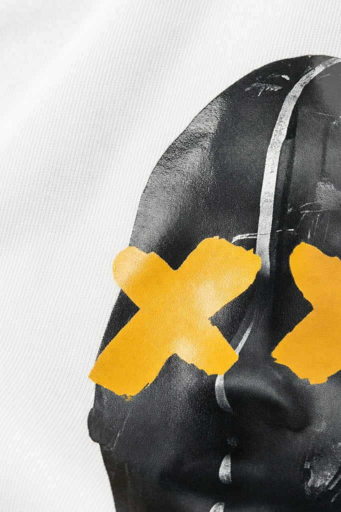 City Off Domes Neural Static White T-Shirt