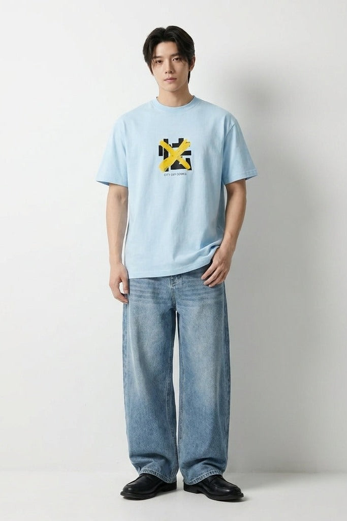 City Off Domes Old Romance Blue T-Shirt