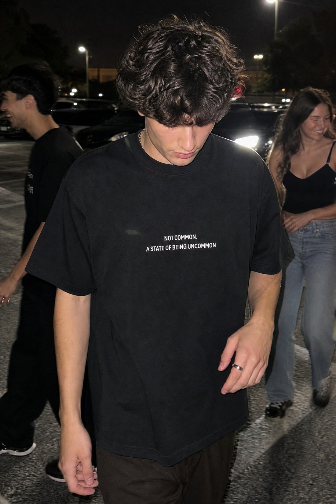 City Off Domes Signal Lost Black T-Shirt