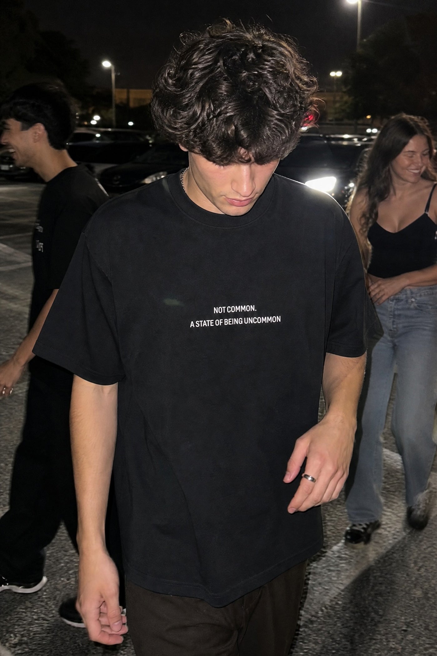 City Off Domes Signal Lost Black T-Shirt