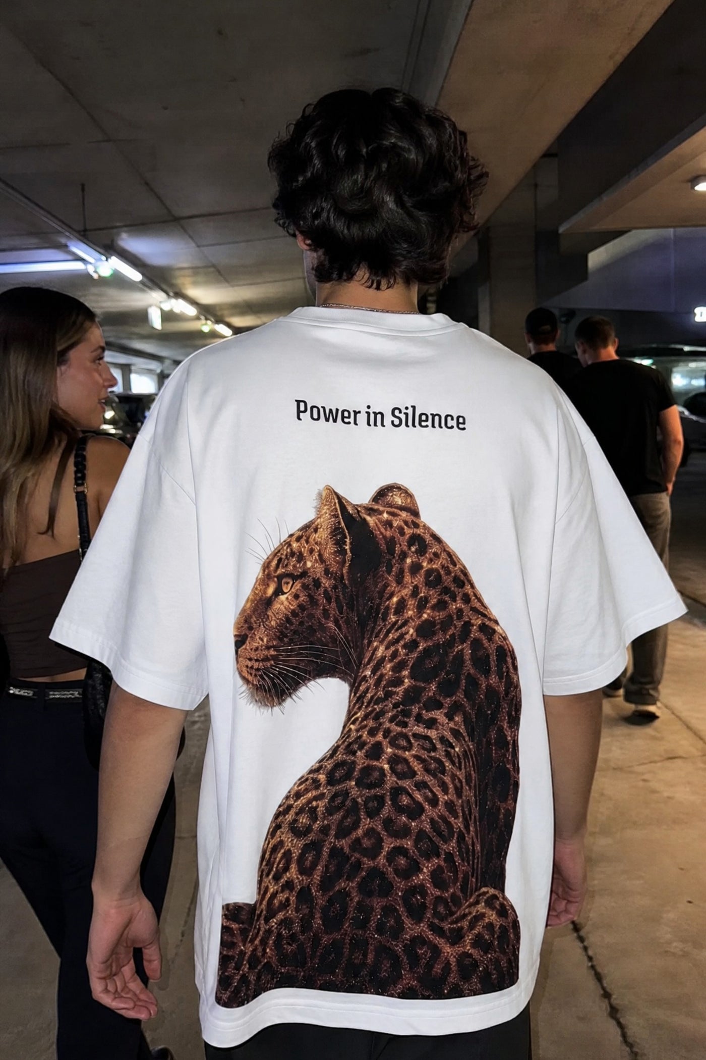 City Off Domes Power in Silence White T-Shirt