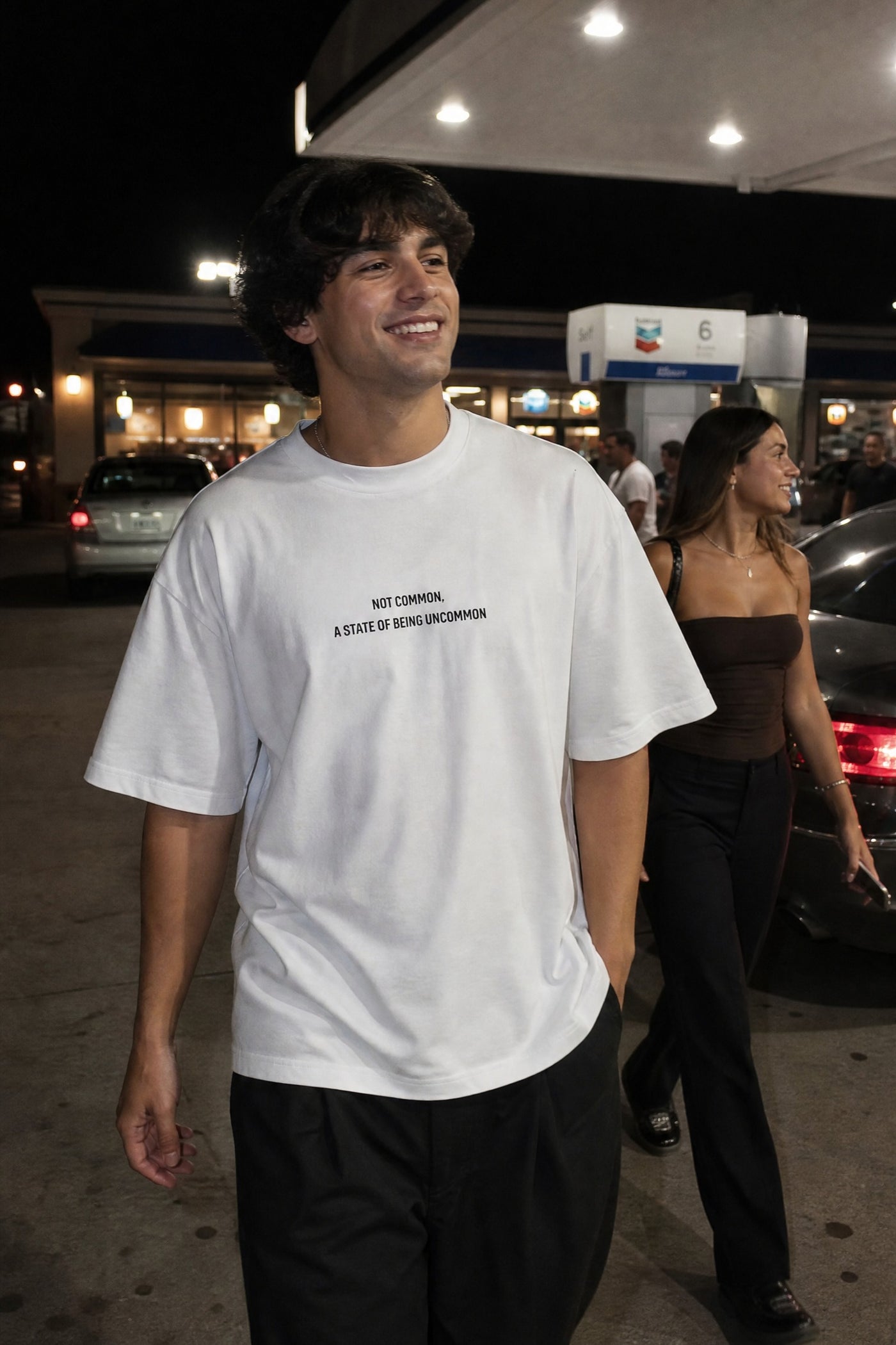 City Off Domes Power in Silence White T-Shirt