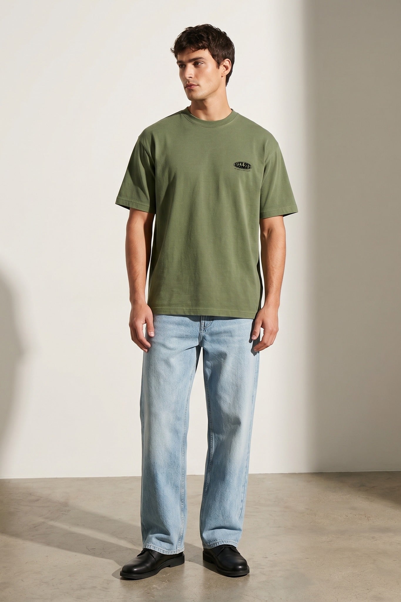 City Off Domes Ruin Your Day Forest Green T-Shirt