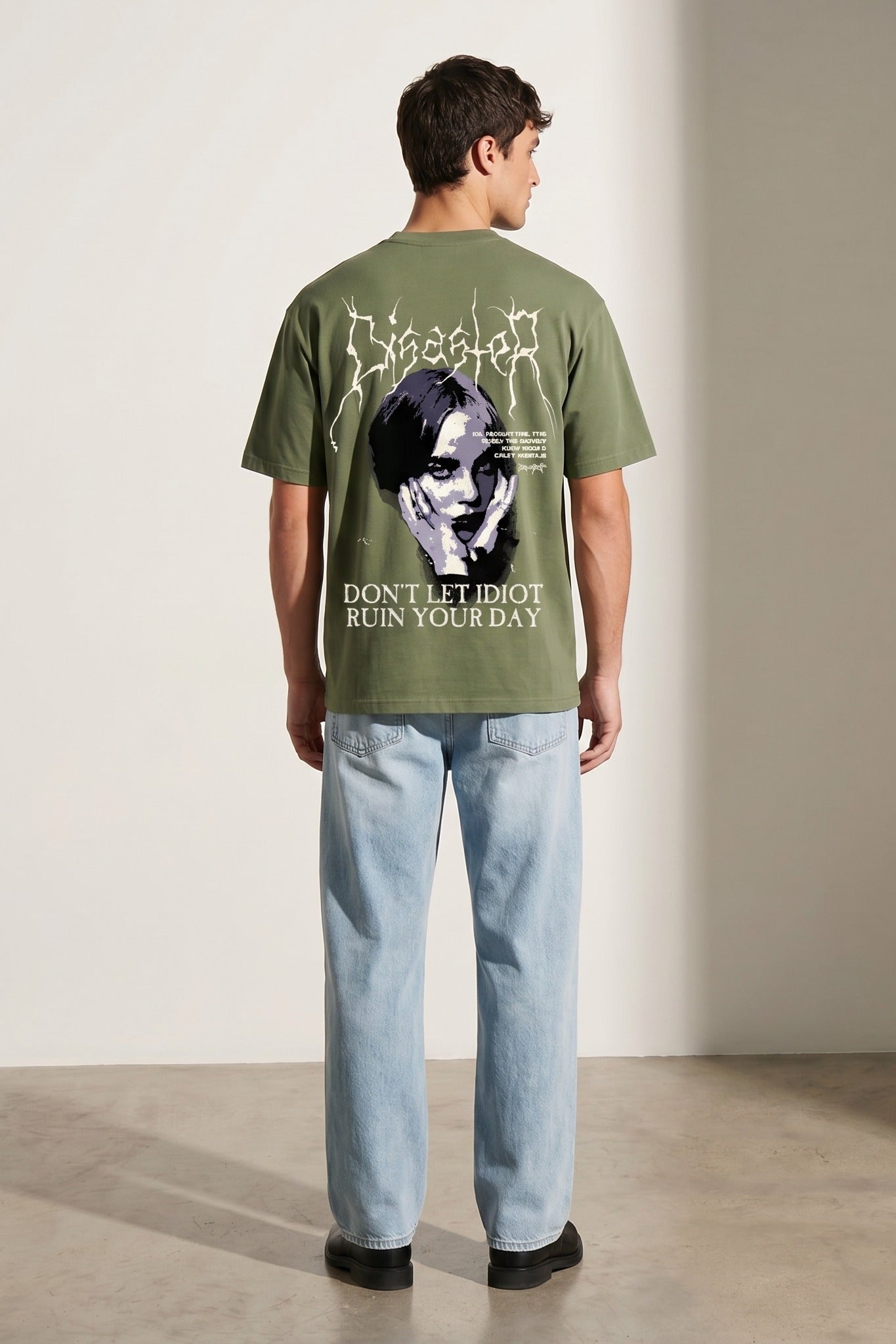 City Off Domes Ruin Your Day Forest Green T-Shirt