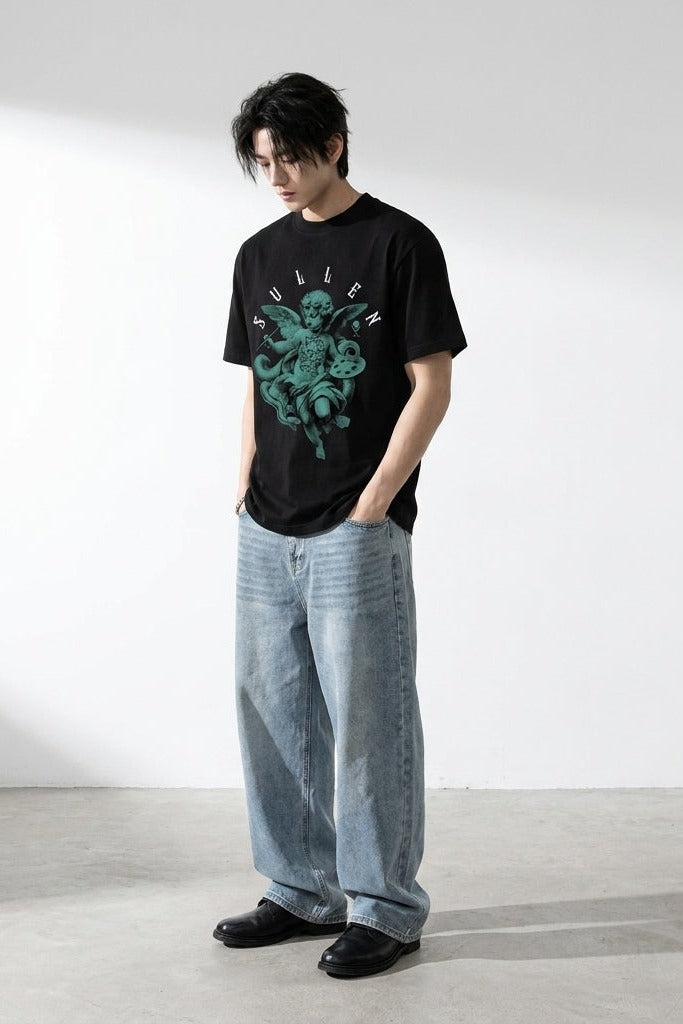 City Off Domes Silent Mind Black T-Shirt