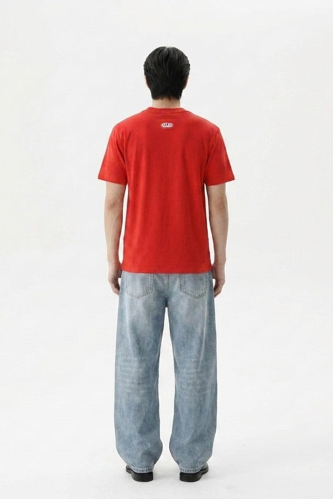 City Off Domes Silent Mind Red T-Shirt